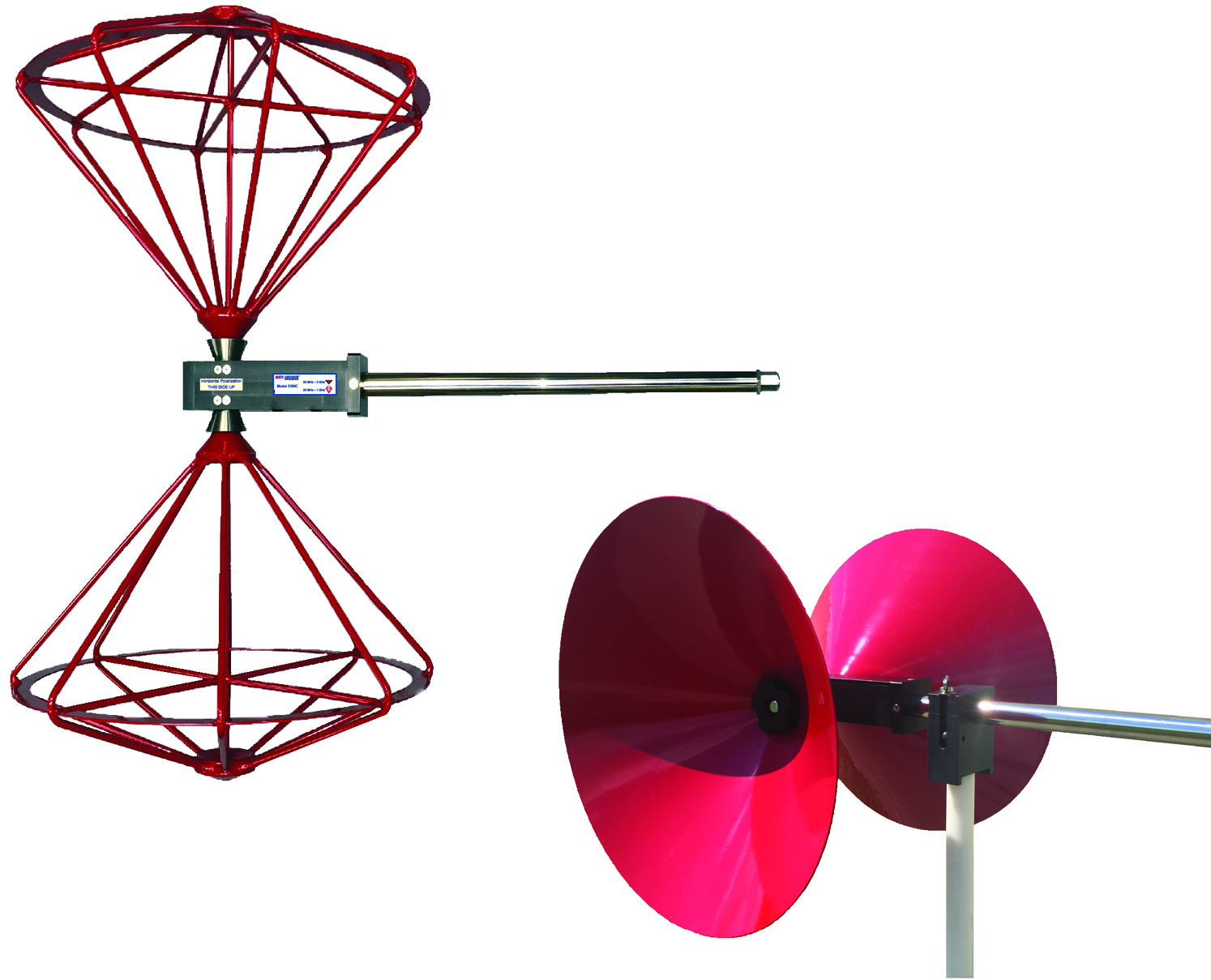Мини-биконическая антенна <b>ETS-Lindgren 3180C</b><br>Частота: от 30 МГц до 3 ГГц