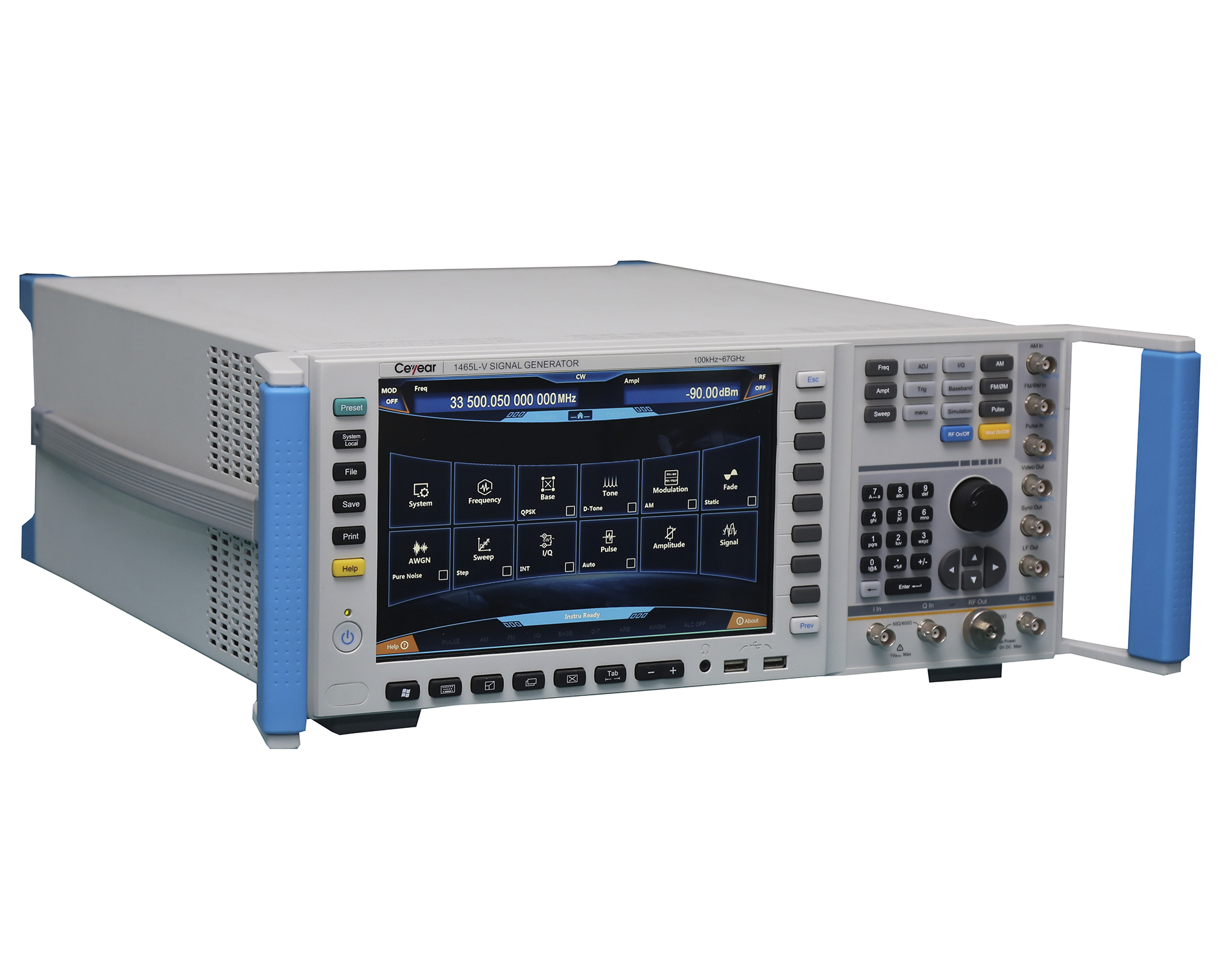 Векторные генераторы сигналов <b>Ceyear серии 1465-V:</b> 1465A/B/C/D/F/H/L-V