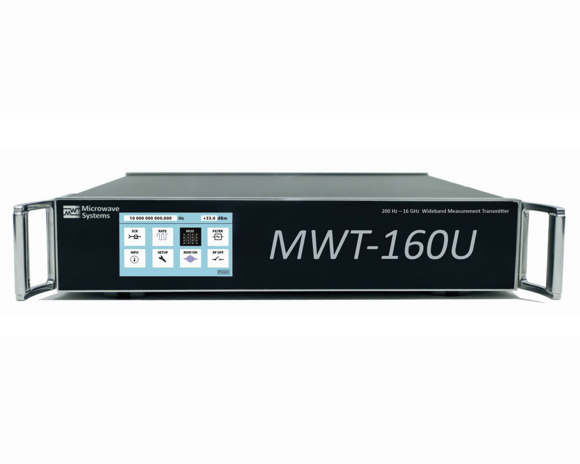 Векторные генераторы сигналов <b>INWAVE MWT-60U, MWT-100U и MWT-160U</b> с диапазоном от 8 кГц до 16 ГГц