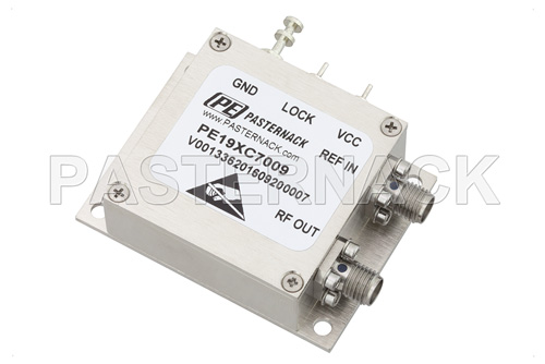 6 GHz Phase Locked Oscillator, 100 MHz External Ref., Phase Noise -90 dBc/Hz, SMA