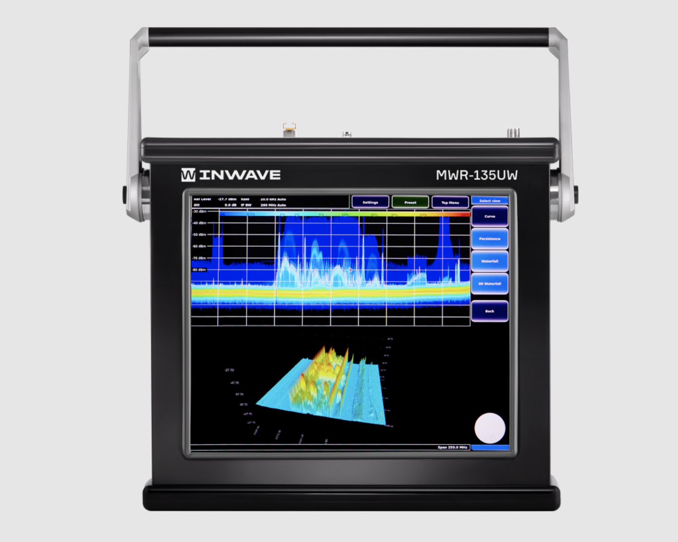 Измерительный приемник <b>INWAVE MWR-135UW</b> с диапазоном от 8 кГц до 13,5 ГГц