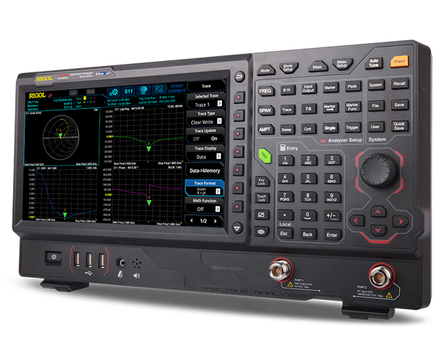 Анализаторы спектра <b>Rigol серии RSA5000</b> с диапазоном от 9 кГц до 6,5 ГГц