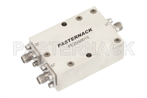 2 Way High Power Broadband Combiner From 2 GHz to 6 GHz Rated at 100 Watts, SMA