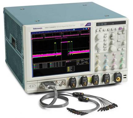 Цифровые осциллографы и осц. смеш. сигналов <b>Tektronix серии MSO/DPO70000</b>