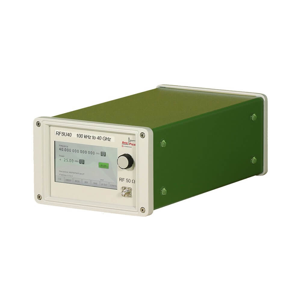 Аналоговые СВЧ генераторы класса HI-END <b>AnaPico RFSU</b> с диапазоном частот от 8 кГц до 26 ГГц