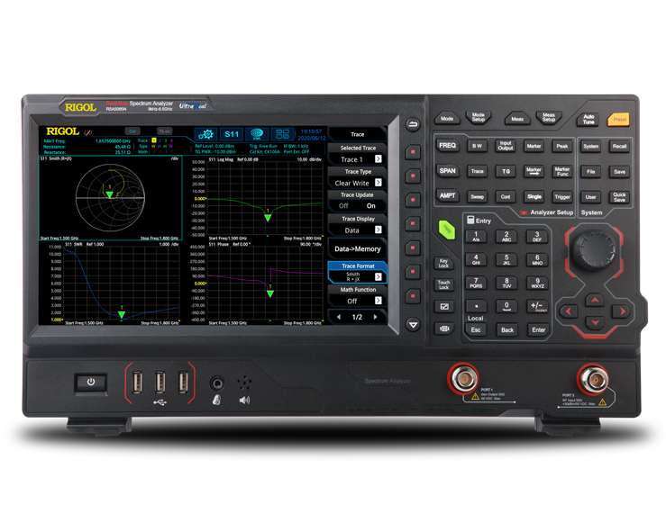 Анализаторы спектра <b>Rigol серии RSA5000</b> с диапазоном от 9 кГц до 6,5 ГГц
