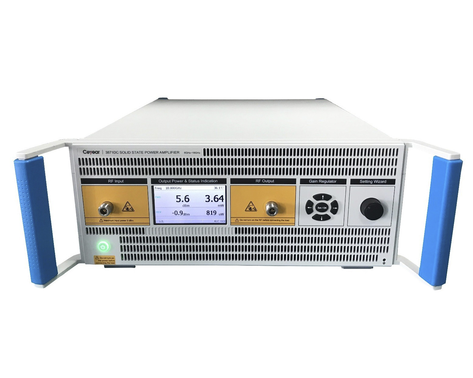 Твердотельные усилители мощности <b>Ceyear серии 387XX</b> с диапазоном частот от 9 кГц до 110 ГГц