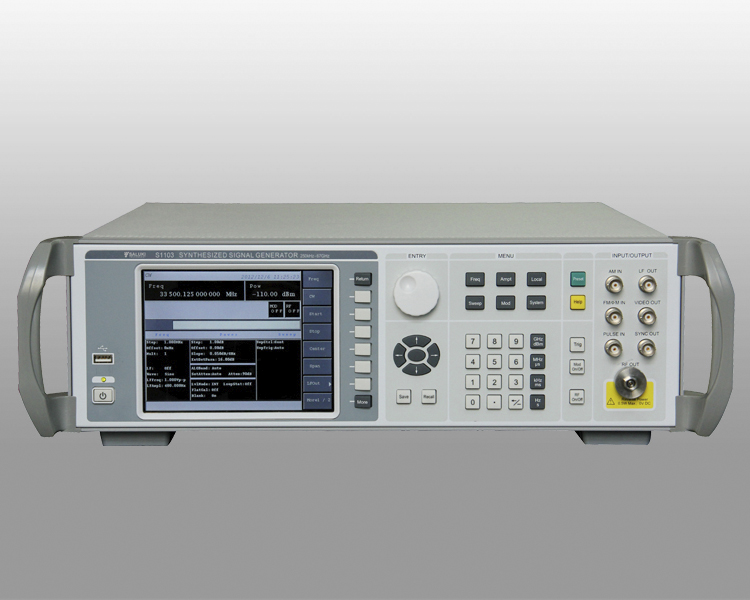 Синтезированные генераторы сигналов <b>Saluki серии S1103</b> с диапазоном от 250 кГц до 67 ГГц