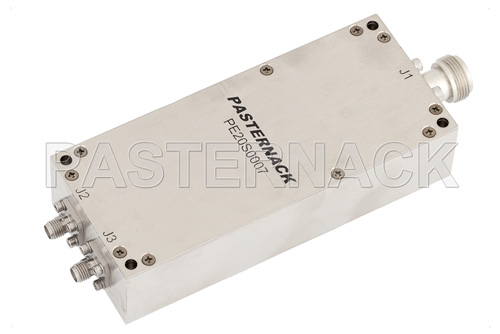 2 Way High Power Broadband Combiner From 500 MHz to 2.5 GHz Rated at 200 Watts, SMA