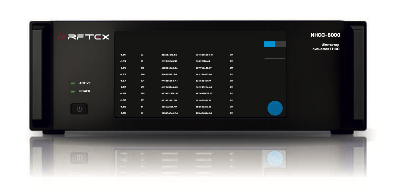 Имитатор навигационных сигналов <b>RFTEX ИНСС-8000</b>